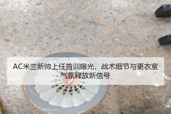 AC米兰新帅上任首训曝光，战术细节与更衣室气氛释放新信号 - huya